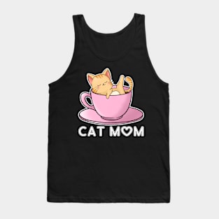 Cat mommy Tank Top